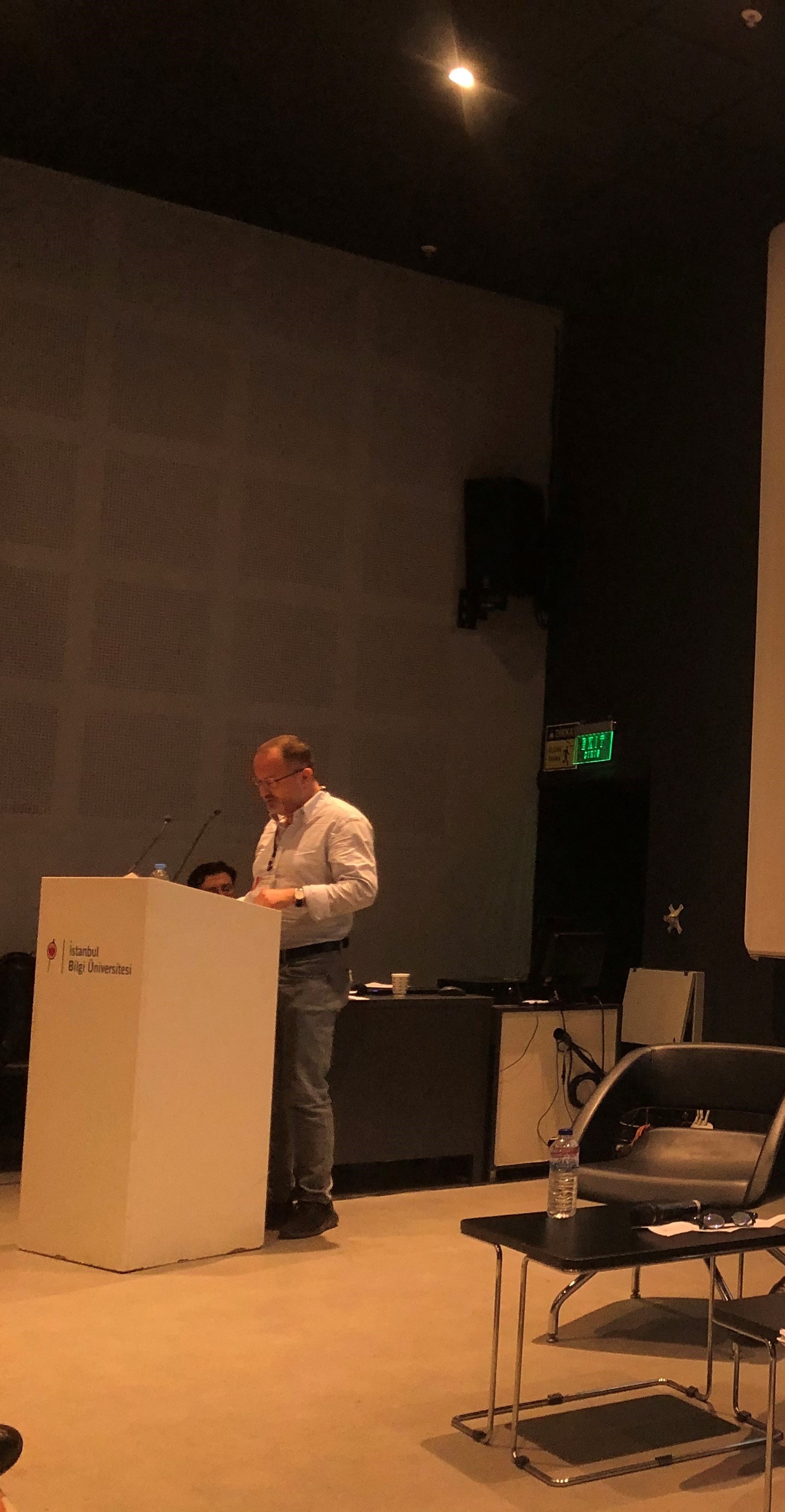 Sertaç Serter at the conference